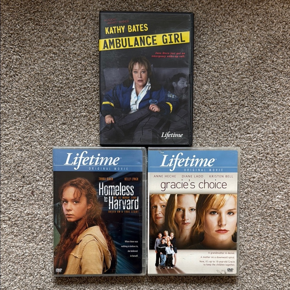 Lifetime Movie DVD Collection (Lot of 3)